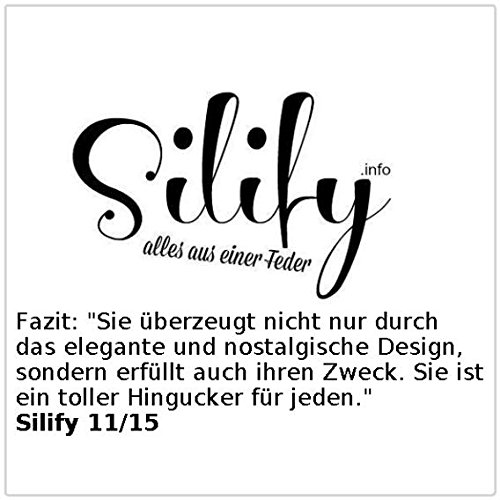 St. Leonhard Doppelseitige Bahnhofsuhr im Retro-Design - 5