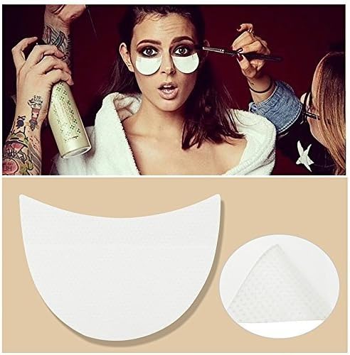 10/ 20/ 50/ 100 Pcs Eye Shadow Shields Eye Makeup Mascara Guards Pads Eyelash Eyeline Under Eye Tinting Pads Cosmetics Beauty Tool (20 Pcs)