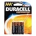 Price comparison product image DURACELL PLUS LONG LIFE AAA ALKALINE BATTERIES 4 PACK