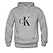 Produktbild CK Tops Tops T Shirt Womens Fashion Hoodie Calvin Klein Sweatshirt Medium Gray