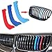 Price comparison product image Fansport 3PCS Grille Insert Trim Grille Stripe Cover Compatible with BMW 3 Series