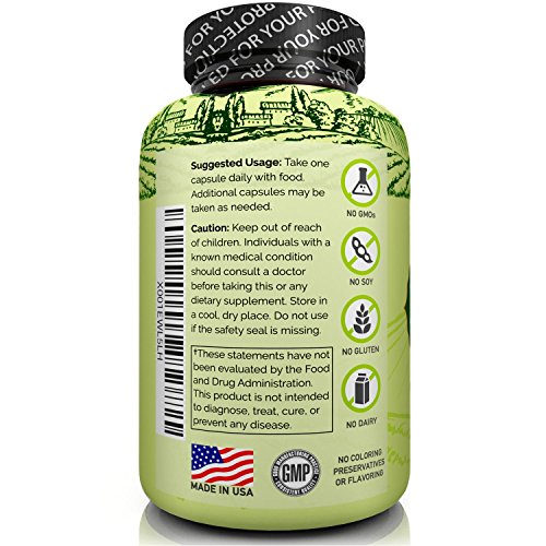 NATURELO Premium Vitamin C with Organic Acerola Cherry and Citrus Bioflavonoids - Whole Food Powder Supplement - Not Synthetic Ascorbic Acid - 500 mg - Non-GMO - Raw Vegan - 90 Capsules