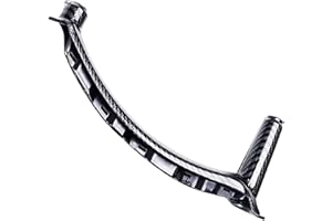 TZYSZDB Nrgro Tirador de Puerta del Coche para BMW X5 E70 2008-2013, Manijas de la puerta interior del automóvil para BMW X6 E71 E72 2008-2014(Derecha Delantera) (Fibra de Carbono, X5 E70,Derecha Delantera)