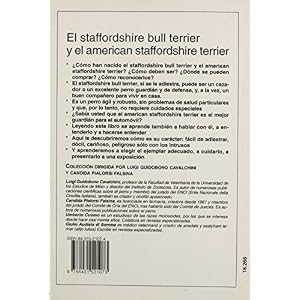 El staffordshire bull terrier y el american staffordshire terrier