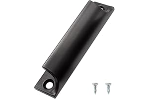 CRLLDPM 1 pezzi Maniglia in lega di alluminio Maniglia per porta scorrevole Maniglia per porta balcone Maniglia per cassetto dell'armadio|Per finestre, ferramenta per mobili con viti