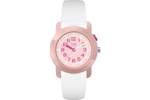 Ice-Watch - ICE find White - Rosa Flickklocka med silikonarmband - 024914 (Small)