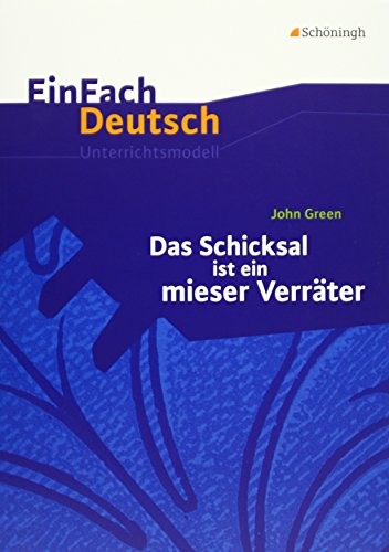 Pdf Einfach Deutsch Unterrichtsmodelle John Green Das - 