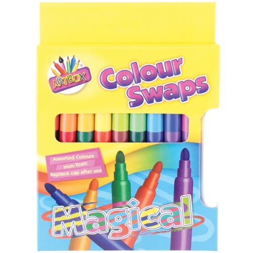 Artbox Magic Pens - Paquete de 10 rotuladores de colores, sortidos