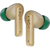 Marley Little Bird True Wireless Bluetooth Headphones IPX4 with Built-in Microphone, 24 Hours Playtime in In-Ear Headphones,