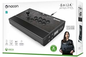 Nacon Arcade stick offciel Xbox Series. Compatible Xbox One et PC. Joystick et boutons d'actions Sanwa®