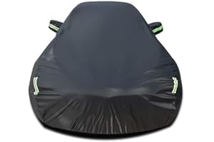 SjYsXm Bâche de Voiture Compatible avec Ford Mustang GT/Boss 302/ Shelby/EcoBoost/Mach 1/ Bullitt 1965-1973 & 1994-2023, Impermeable Exterieur Couverture Respirant Auto Housse Protection de Voiture