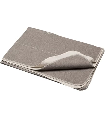 David Fussenegger Hundedecke - Graue Kuscheldecke 100x140cm Ökotex 100