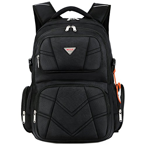 Laptop Rucksack mit USB Anschluss  SOCKO 17 3 Zoll Wasserdicht Rucksack Schulrucksack Business Backpack Reisen Campus Rucksack Outdoor Daypack f  r Sp