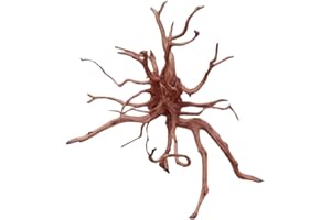 Natunae - Legno Red Spider King Wood, Radice Decorativa per Acquario, Terrario, Paludario M 30-40 cm