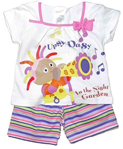 Girls Upsy Daisy Shorts and T-shirt Set Summer Outfit In The Night Garden (12-18 Months)