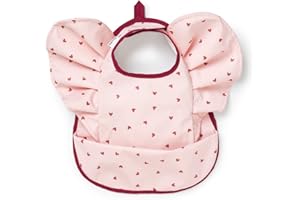 Elodie Details Baby Lätzchen mit Auffangschale - Abwaschbar - Skandinavisches Design - Wasserdicht - Sweethearts