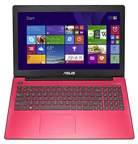 ASUS X553MA 15 6-Inch Notebook  Pink  -  Intel Celeron N2830 2 16 GHz  4 GB RAM  750 GB HDD  Webcam  Integrated Graphics  Windows 8 