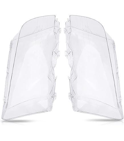 Paire De Caches De Phares Avant Pour Peugeot 207 (2009-2013) – Lentille En Polycarbonate Transparent, Protection Anti-rayures