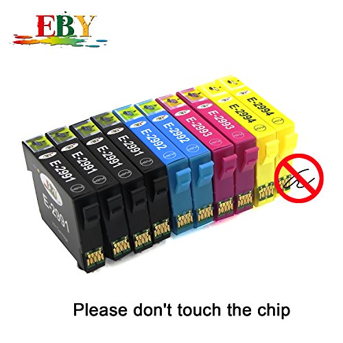 EBY 29 xl Cartuchos de tinta de repuesto compatibles para Epson expression home XP-245 XP-442 XP-342 XP-345 XP-332 XP-235 XP-432 XP-335 XP-435 XP-247 XP-445 10 pack 4Negro 2Cian 2Magenta 2Amarillo reviews EBY 29 xl Cartuchos de tinta de repuesto compatibles para Epson expression home XP-245 XP-442 XP-342 XP-345 XP-332 XP-235 XP-432 XP-335 XP-435 XP-247 XP-445 10 pack 4Negro 2Cian 2Magenta 2Amarillo