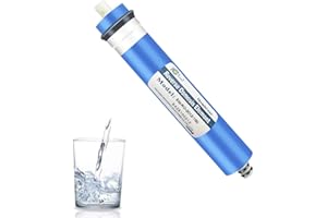 Huining 150GPD RO Membrana 1812/2012 Residenziale Osmosi Inversa Membrana Filtro Acqua Cartuccia di Ricambio per 5 stadi Home Sistema di Filtrazione Acqua Potabile Depuratore di Acqua Famiglia