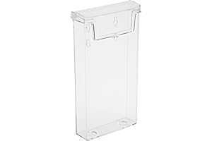 taymar DIN largo (DL) Portafolios, caja de folletos con tapa, resistente a la intemperie