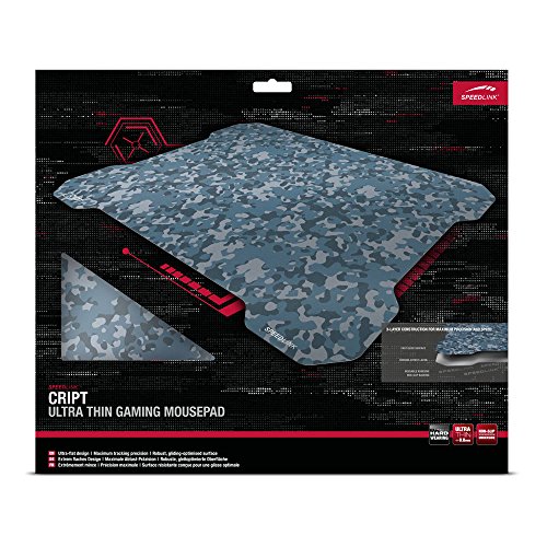 Speedlink SL-620102-CAM CRIPT Ultra dünnes Gaming Mousepad camouflage - 3