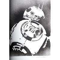 BB8 STAR WARS Handmade Street Art - Artwork - Poster
