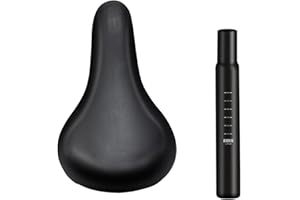 kowaku Selle de vélo pour Enfants, Coussin de siège de vélo d'équilibre, siège de vélo en Cuir PU Souple, siège de vélo pour Enfants pour Le Cyclisme de