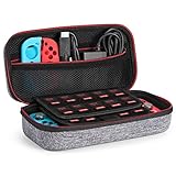 Con una tira de velcro para asegurar la Nintendo Switch en su sitio, evita que tu Nintendo Switch se deslice de el estuche de transporte.