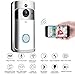 Produktbild HUIGE Video Doorbell - Video Türklingel 720P HD Video, Gegensprechfunktion, Bewegungsmelder, WLAN, Satin Nickel