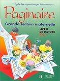 Image de Paginaire - grande section, numéro 2, livret de lecture