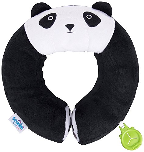 Preisvergleich Produktbild Trunki Kinder Nackenstütze & Reisekissen Yondi - medium - Panda (schwarz)