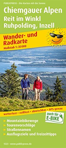 Download Chiemgauer Alpen, Reit im Winkl, Ruhpolding, Inzell: Wander- und Radkarte mit Ausflugszielen & Freizeittipps, wetterfest, reißfest, abwischbar, GPS-genau. 1:35000 (Wander- und Radkarte / WuRK) Download Chiemgauer Alpen, Reit im Winkl, Ruhpolding, Inzell: Wander- und Radkarte mit Ausflugszielen & Freizeittipps, wetterfest, reißfest, abwischbar, GPS-genau. 1:35000 (Wander- und Radkarte / WuRK)