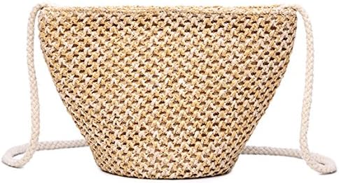 HopeEye Womens Fashion trends straw Women's Handbags(dcbb11-1-Brown)