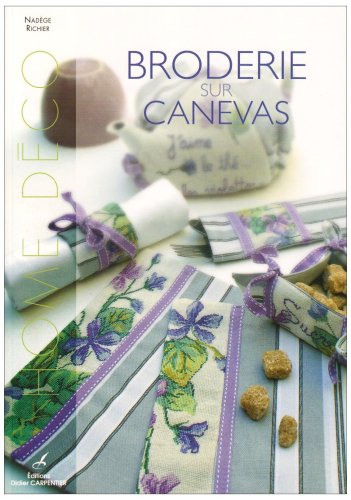 Télécharger Broderie sur canevas PDF Ebook En Ligne