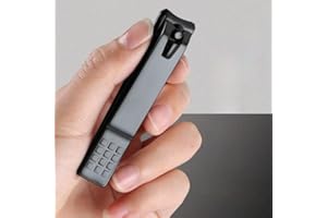 ROMAXO Nail Clipper,Nail Cutter Toenail Fingernail Clippers Large Premium Steel Nail Trimmer, Ultra Sharp Wide Jaw Nail Cutter Professional Manicure Pedicure Care Tool for Men &Women Gift 1 pcs