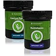 Swell Reptiles MultiVitamin and Calcium Powder with Vitamin D3 Pack for Reptiles and Exotic Pets