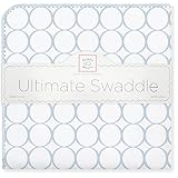SwaddleDesigns Ultimate geburtsdecke, Mod Kreise auf weiß _ PARENT ASIN