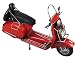Produktbild Blech Deko Roller - Vespa Vintage Style für Ihr Zuhause (Rot)
