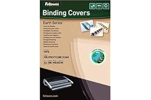 Fellowes Earth Series Couverture de reliure Transparent