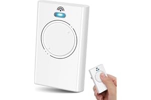 WEPAI 868 MHz Telecommande Portail,Télécommande Compatible avec XT2 868 SLH LR, XT4 868 SLH LR,4 Canaux Telecommande Porte de Garage,Noir(Lot de 1)