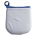 EJY Cute Cartoon Bath Gloves for Baby Baby Boys Girls Bath Sponge for Bath Time (blue feet)