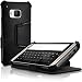 Produktbild igadgitz Premium Folie Schwarz PU Ledertasche Schutzhülle für HTC One M9 (2015) Case Cover mit Multi-Winkel Betrachtungs + Auto Sleep Wake + Displayschutzfolie