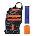 Produktbild Spiezeugpistole Zubehör Set verstellbarer Riemen + 6-Dart Clip + 20Pcs Bullets für Nerf Elite Series