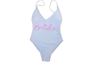 LXURY Bikini Triangolo Donna Team Bride Female Thong Imbottito Costume da Bagno Un Pezzo Spiagge Donne Costumi da Bagno Backless Bather Beachwear
