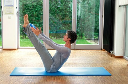 SISSEL Pilates-Small Props Soft Ball, blau 22cm - 3