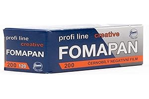 Foma Fomapan Fotofilm (200 ASA Schwarz-Weiß Negativ- Rollfilm/Mittelformatfilm,120)