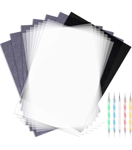 Lot De 100 Feuilles Papier Carbone Noir A4 - Transfert Graphite Pour Dessin, Couture, Artisanat