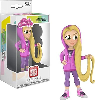 Funko- Rock Candy: Comfy Princesses: Rapunzel Collectible Figure, 33531, Multicolour