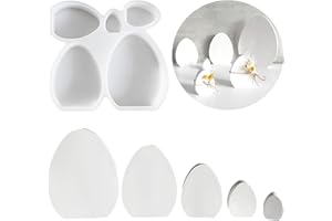 Haokelai Silikonformen Gießformen Ostern, Silikonform Ostern Geldgeschenk, Silikon Gießform Ostern, Osterhase Silikonform Geldgeschenk, für DIY Seife Kerzen Ostergeschenke (B)